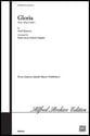 Gloria SATB choral sheet music cover